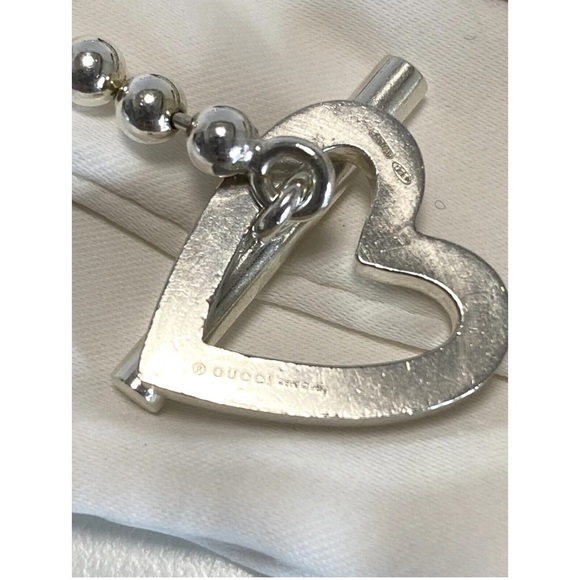 LUXURY GUCCI bracelet Sterling Silver 925 - Picture 5 of 9